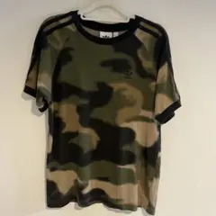 ★adidas アディダスオリジナルス　迷彩　カモフラージュ Tシャツ