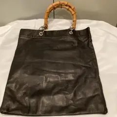 コムデギャルソンコムデギャルソン レザートートバッグ