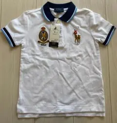 新品☆ラルフローレン(POLO) 半袖 ポロシャツ 襟 4歳 110センチ