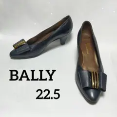 【BALLY】リボンパンプス
