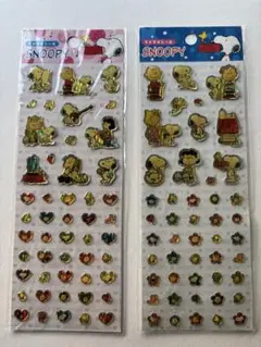 スヌーピー マメマメシール 2シートセット