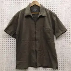 00's 平成 アーカイブ Yaga 古着 ジップアップ チェック シャツ