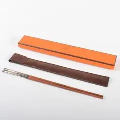 HERMES セリエ 箸 箸袋・箱付 チョップスティック カトラリー Hロゴ 2025年最新】HERMES 箸の人気アイテム - メルカリ