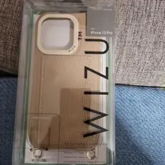 WIZU iPhone 15 Pro ケース ベージュ
