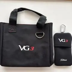 VG3 ゴルフ ハンドバックとケースセット