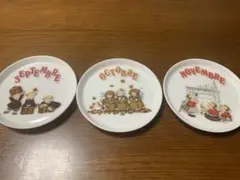 希少！レトリプレ12か月ビンテージ12枚 お皿ニコルランベール