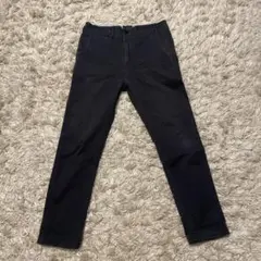 BEAMS ストレッチテーパードチノ ネイビーS