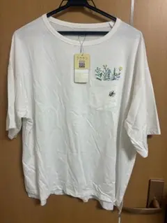 訳あり TシャツLL はちと花