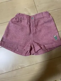 kladskap サイズ80赤と白のチェック柄パンツ