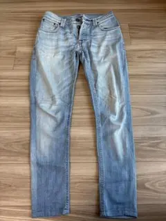 Nudie Jeans ライトブルーデニム スリムフィット