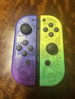 Nintendo Switch 純正品　Joy-Con スプラトゥーン　ジャンク