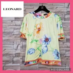 LEONARD レオナール イエロー トップス Tシャツ