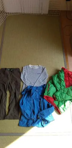 mont-bellキッズ登山用ウェア110サイズ