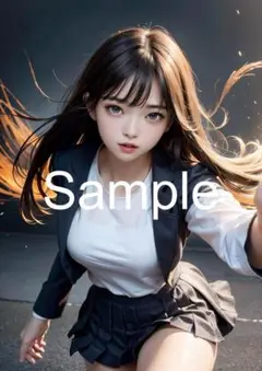 A4サイズアートポスター 1点もの 美女ポスター最高品質 B-F--１２