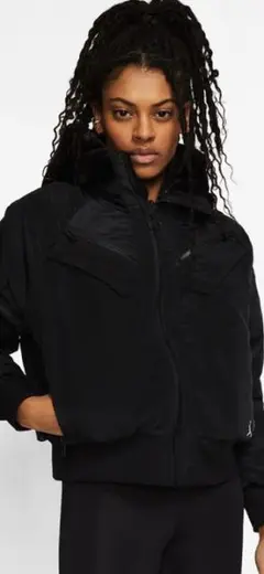 NIKE AS W J REVERSIBLE BOMBER JKT BLACK