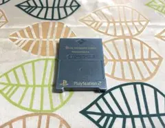 PS2 プレイステーション2用 メモリーカード メタリックグレー
