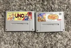 スーパーファミコンソフト UNO & ミッキーの東京ディズニーランド大冒険