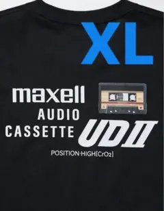 ユニクロ マクセル カセットテープ Tシャツ　UT maxell XL