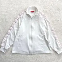 【PUMA】　レディース　ジャージ　白　ピンク