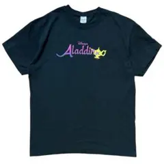 ディズニー アラジン Tシャツ 黒