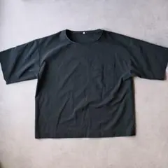 ムジラボ　Muji labo 風を通すTシャツ　2023 黒　S M