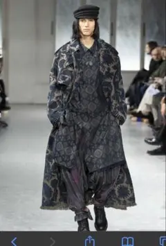 YOHJI YAMAMOTO POUR HOMME 23AW 腰巻ドレープパンツ YOHJI YAMAMOTO 23AW 新作入荷 タイドレープパンツ&フラワータイ
