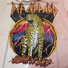 def leppard デフレパード　半袖　Tシャツ