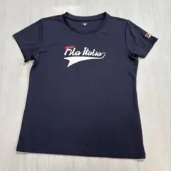 ☆美品　フィラ　イタリア　スポーツウェア　ドライ　速乾　半袖　Tシャツ　L