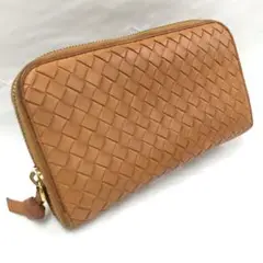 5879 BOTTEGA VENETA イントレチャート ラウンド 長財布