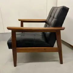 ミッドセンチュリー ロビーチェア 黒