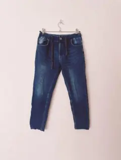 Roshell ダークブルー デニムパンツ M