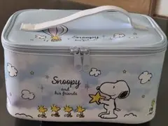 スヌーピー 1番くじ ポーチ 水色