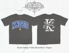 【値下げOK】Knosis College Logo BLACK BLUE 限定