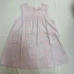 キッズ　ノースリーブミニワンピース
