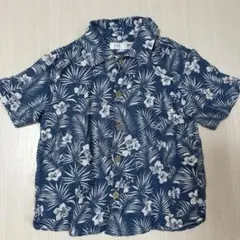 アロハシャツ ネイビー