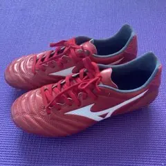 【新品未使用】ミズノ　モダルシーナネオ　サッカースパイク22.0cm レッド