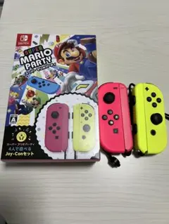 スーパーマリオパーティ Joy-Conセット ピンク/イエロー