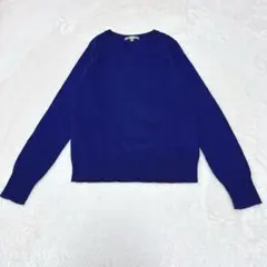 UNIQLO　ユニクロ　カシミヤクルーネックセーター　S　パープル　レア