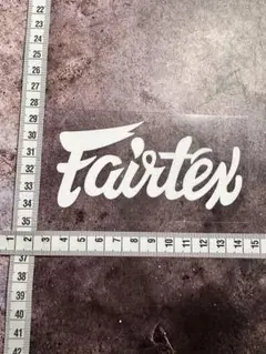 Fairtex ロゴステッカー 約12cm x 7cm
