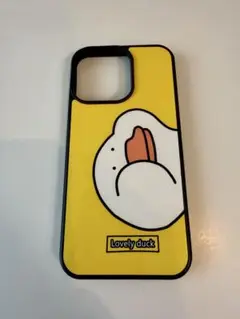 iPhone 13 Pro 用ケース Lovely duck アヒルデザイン