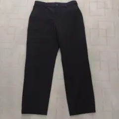 ユニクロ メンズ スラックス ゆったり 綺麗目 夏用パンツ М ネイビー 美品