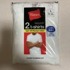 ★Hanes★新品2枚組Tシャツ Lサイズ白