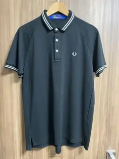 FRED PERRY ブラック ポロシャツ M 日本製