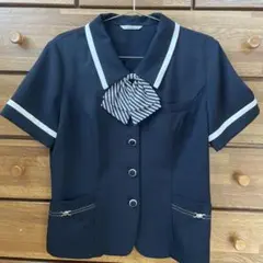 美品☆ボンマックス ❤︎Lemidi スーツ上下セット　事務服　11号　Lサイズ 事務服 制服 BONMAX ボンマックス ベスト LV1179【オフィス制服