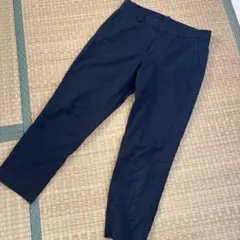 ユニクロ　ドライストレッチクロップドパンツ　ブラック