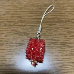 赤いランドセルストラップ