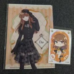 カラフルピーチ ビジュアルファイルキャンディ ステッカー えと えとさん