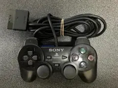 PS2 コントローラー 純正 ブラック（清掃・動作確認済）