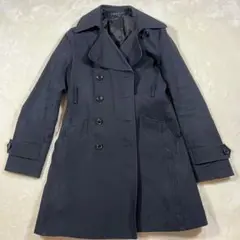 美品 Theory セオリー トレンチコート　ネイビー　サイズS