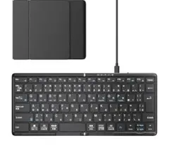 【新品】 三つ折りBluetooth キーボード 黒